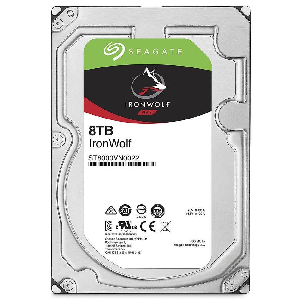 hd 8tb sata 3 (nas) seagate-iron wolf(st8000vn0022