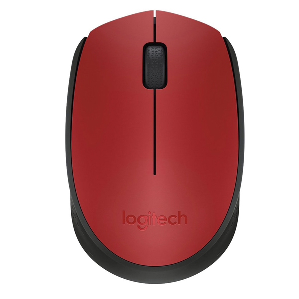 mouse wireless rc, nano m-170 vermelho logitech