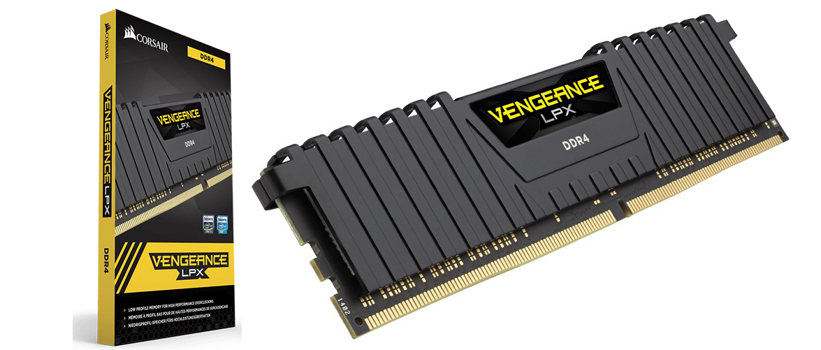 memoria ddr4 2400mhz 8gb vengeance corsair-kit-2x4