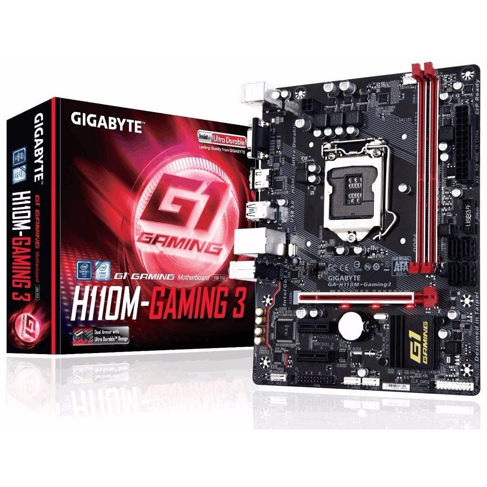 placa mae 1151 gigabyte ga-110 m-gaming 3 -ddr-4