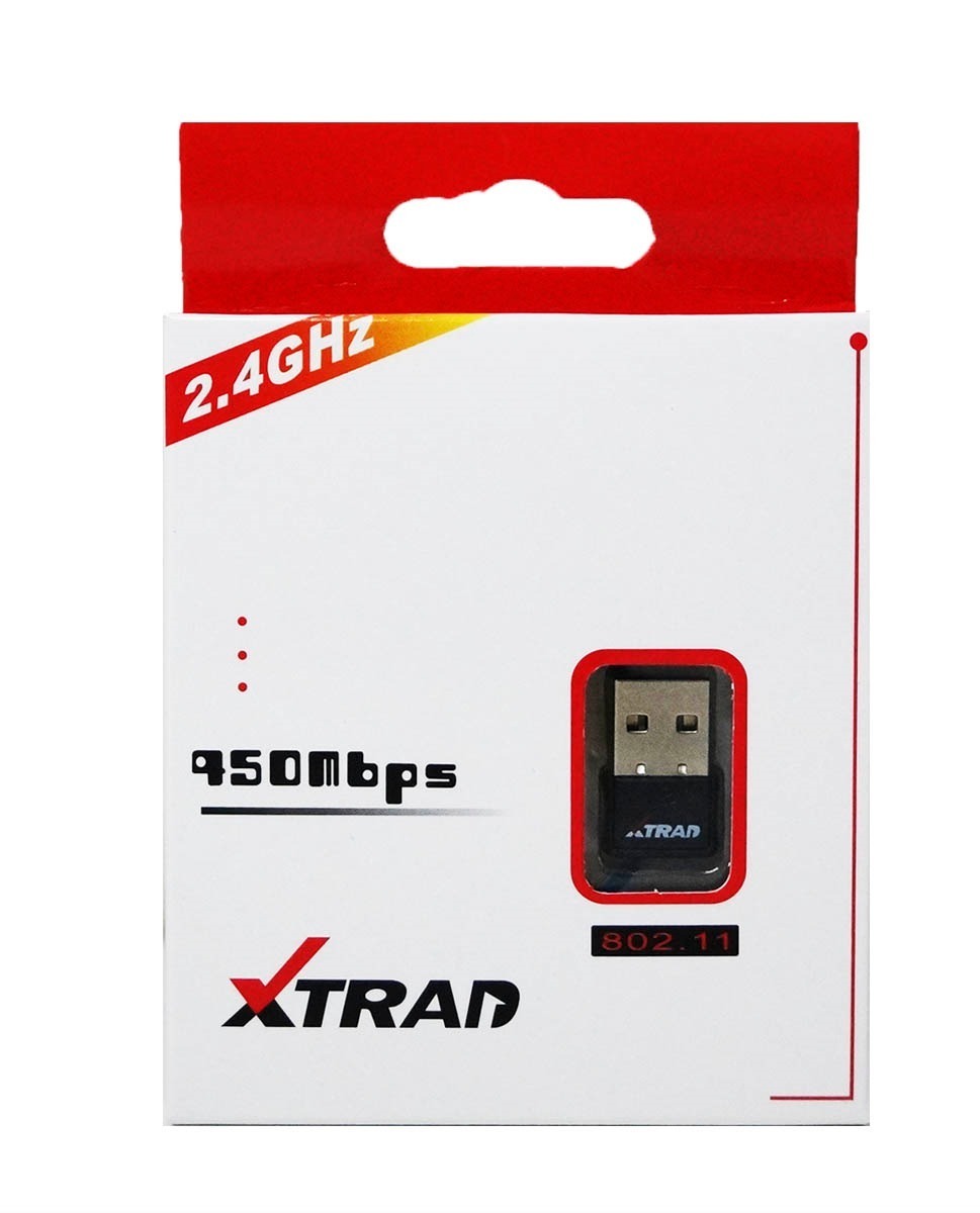 adaptador usb nano wireless-2.4ghz-950mbps-xtrad