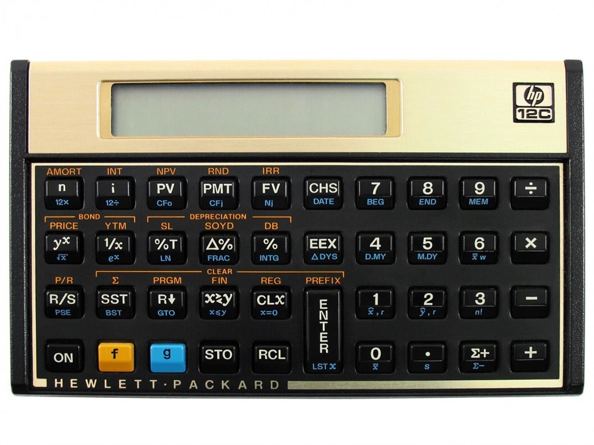calculadora financeira 12c hp (f2230a#b17)