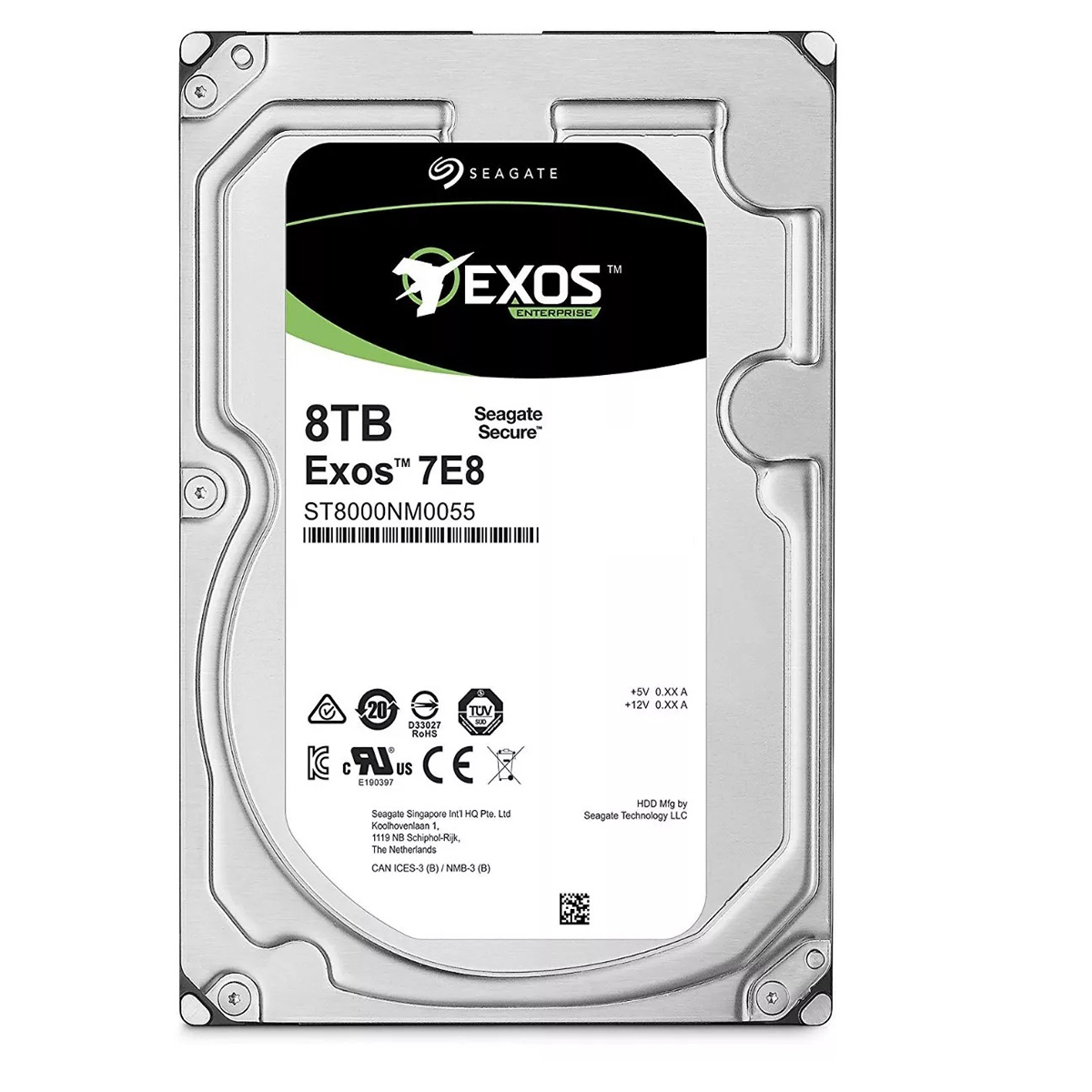 hd 8tb sata enterprise exos seagates st8000nm0055