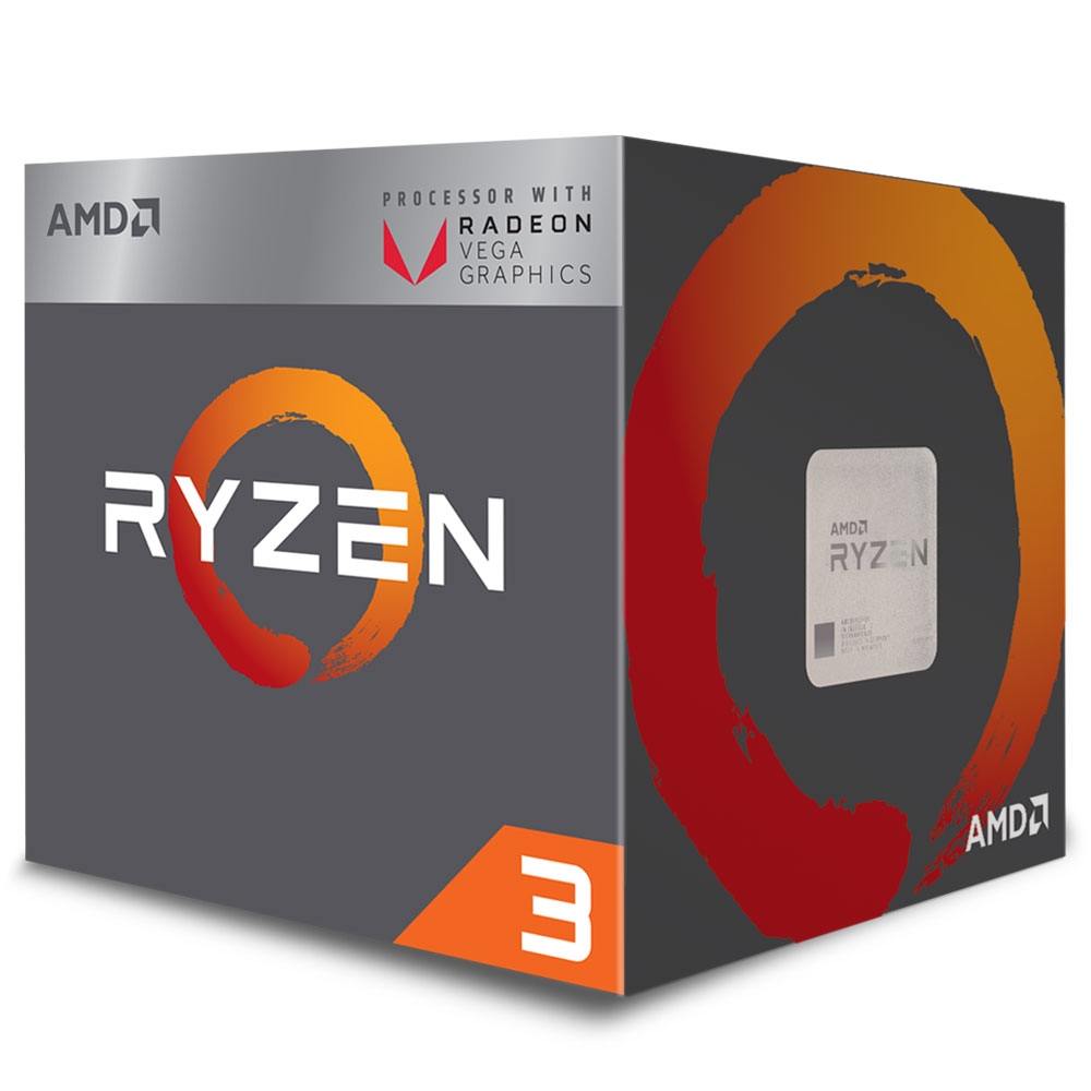 proc amd ryzen 3 2200g 3.5ghz 4 core am4 6 mb