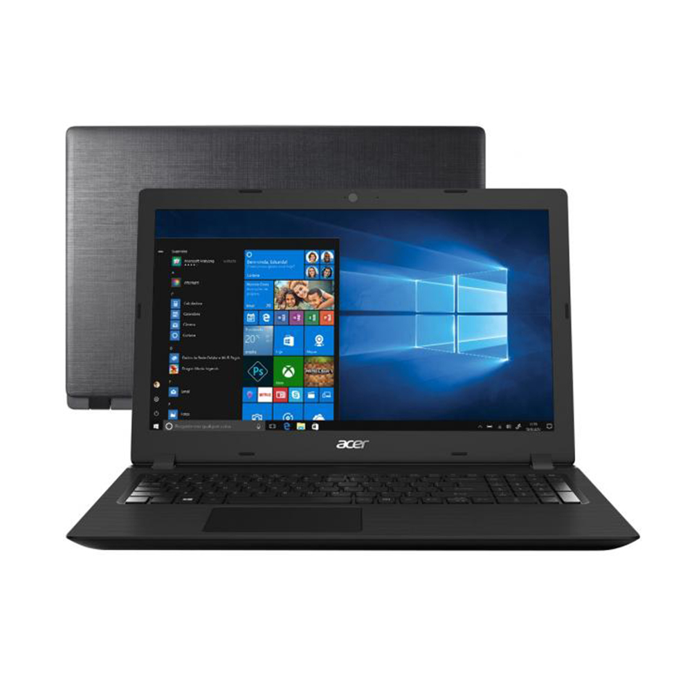 notebook acer aspire-a315-53-34y4 core i3-8130u