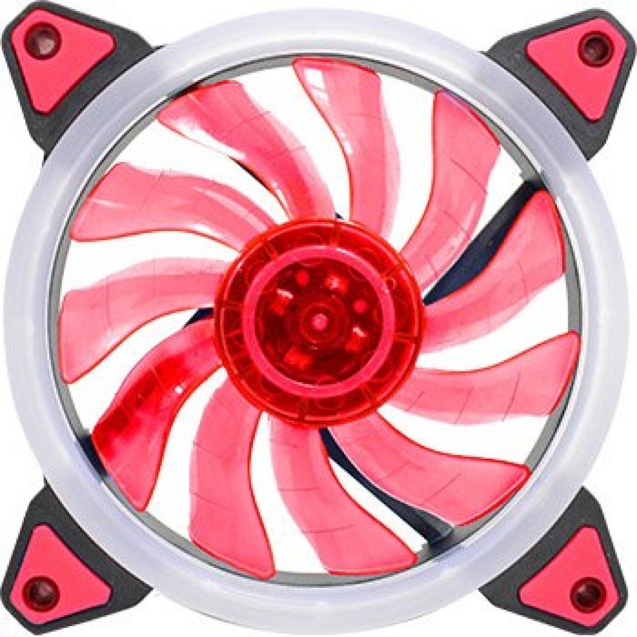 cooler p, gab, gamer12 cm k-mex led vermelho-afg1225