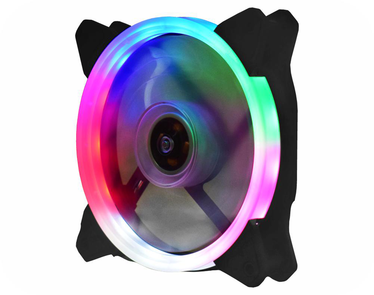 cooler p, gab, gamer 12 cm k-mex led 5 cores-afr1225