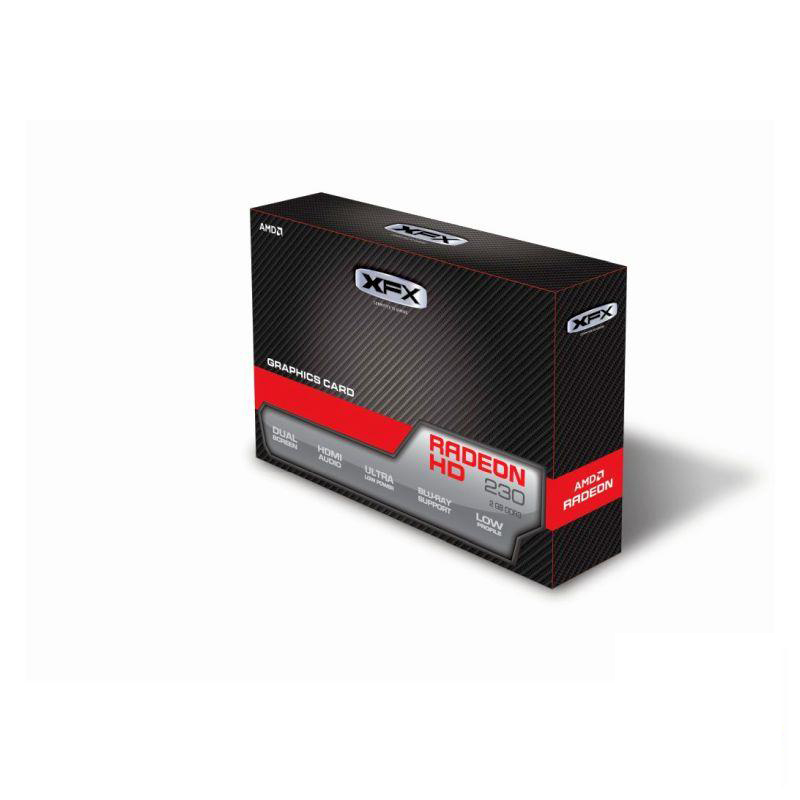 placa de video radeon - r5-230-625m - 2gb ddr3 - 64 bits - low profile - xfx