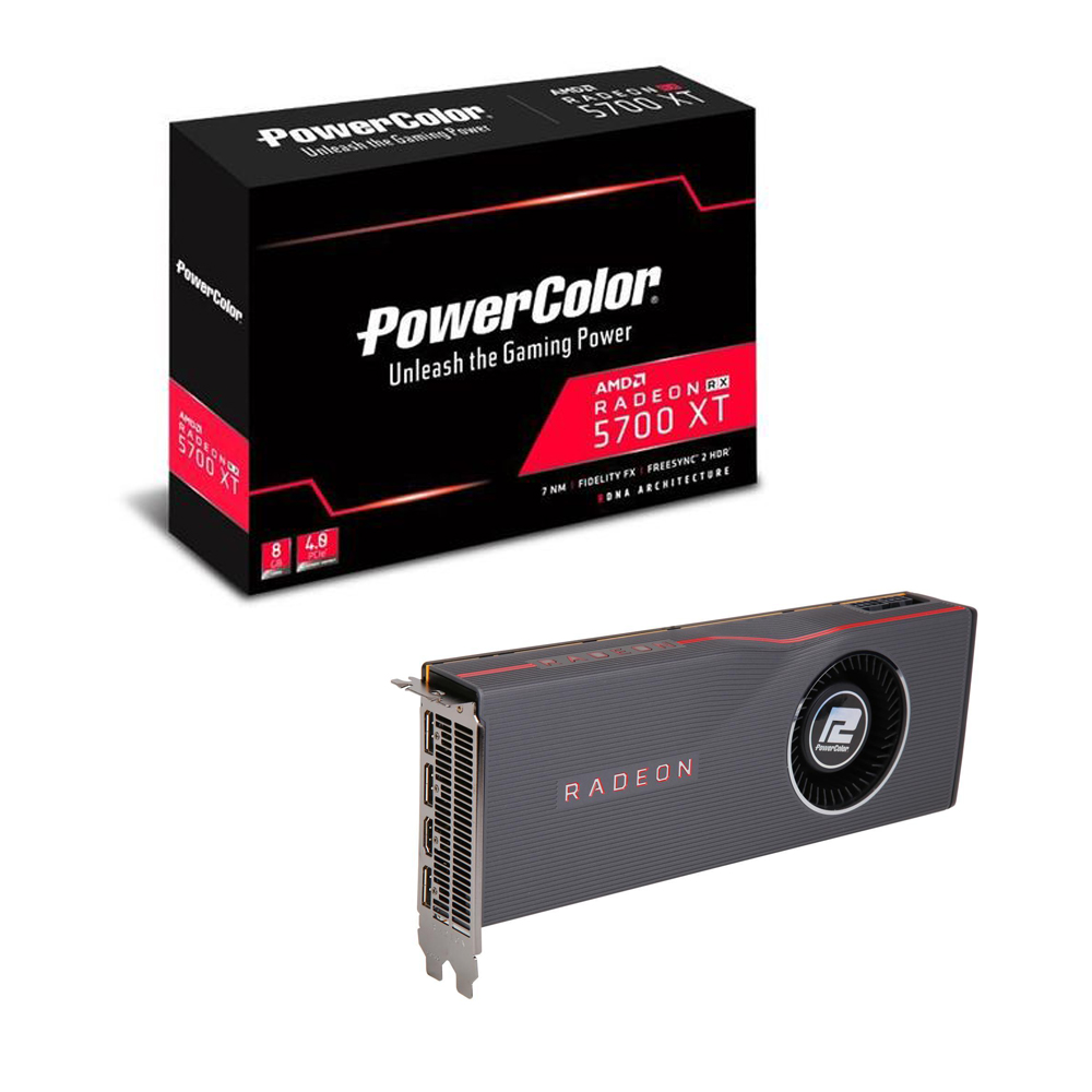 placa de video radeon rx 5700xt  8gb gddr5 pci-exp 256bits powercolor