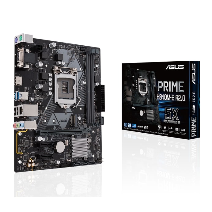 placa mae 1151 asus prime h310m-e r2.0, br