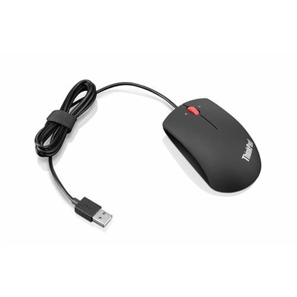 mini mouse optico usb-think pad lenovo-preto