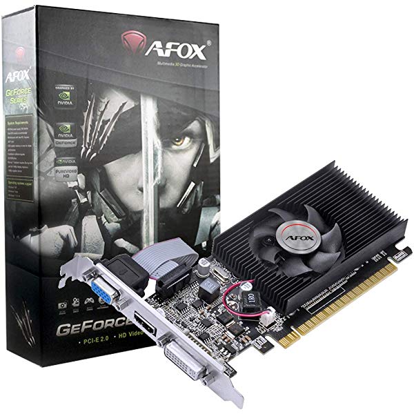 placa de video pci-e 1gb afox geforce g210 64bit ddr3