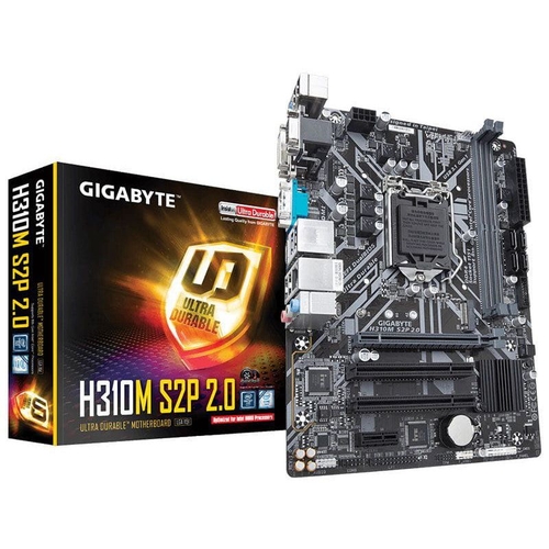 placa mae 1151 gigabyte h310m-s2p-2.0  ddr4