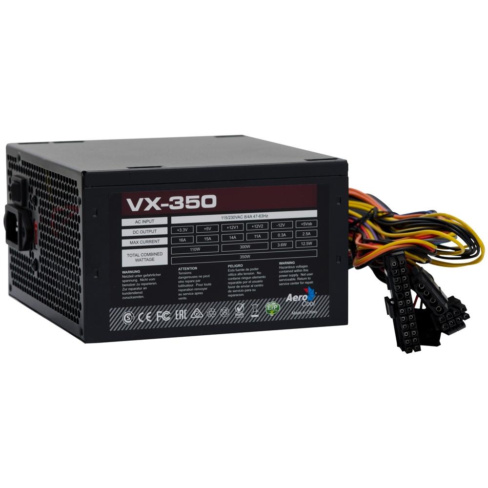 fonte 350w real vx-350 aerocool