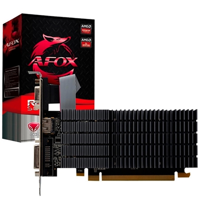 placa de video pci-e 2gb afox radeon r5-220 64bits ddr3 64bit