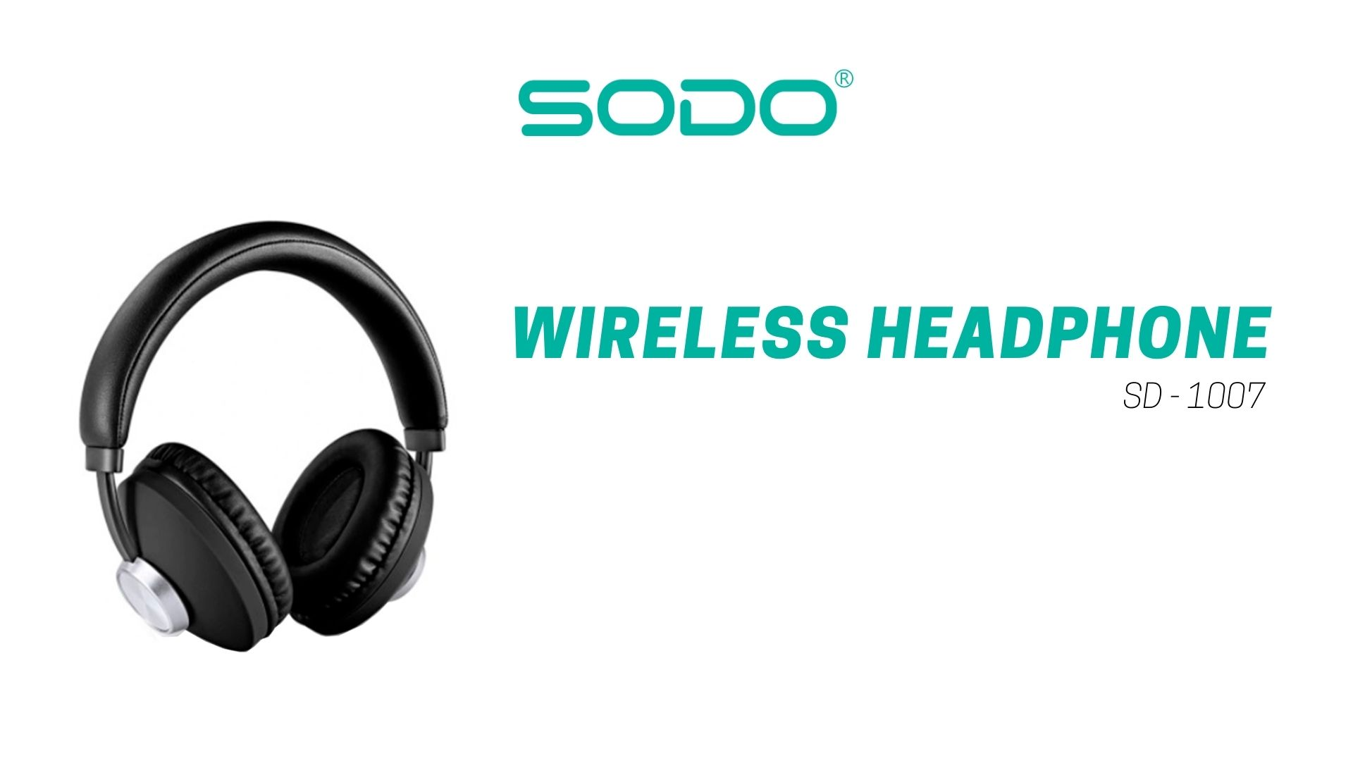 fone de ouvido headset bluetooth-5.0 1007-sodo