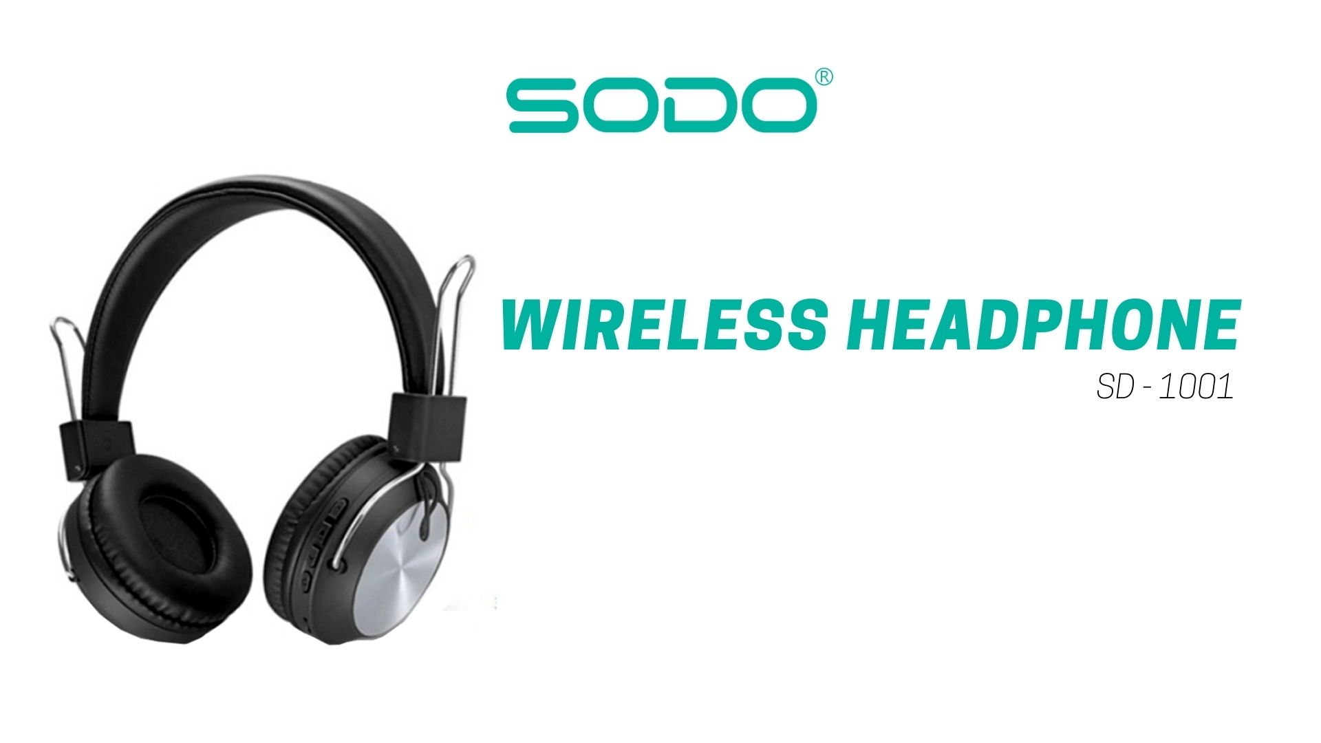 fone de ouvido headset bluetooth-5.0 1001-sodo