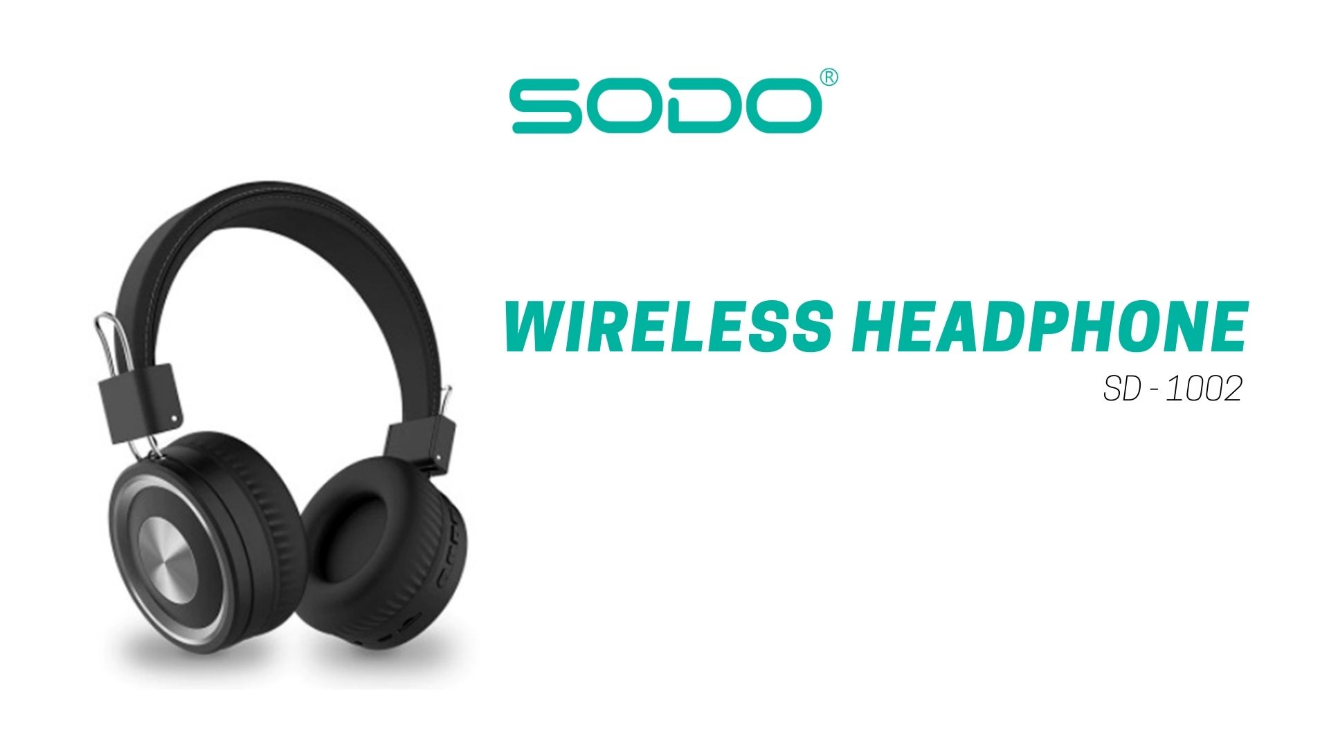 fone de ouvido headset bluetooth-5.0 1002-sodo