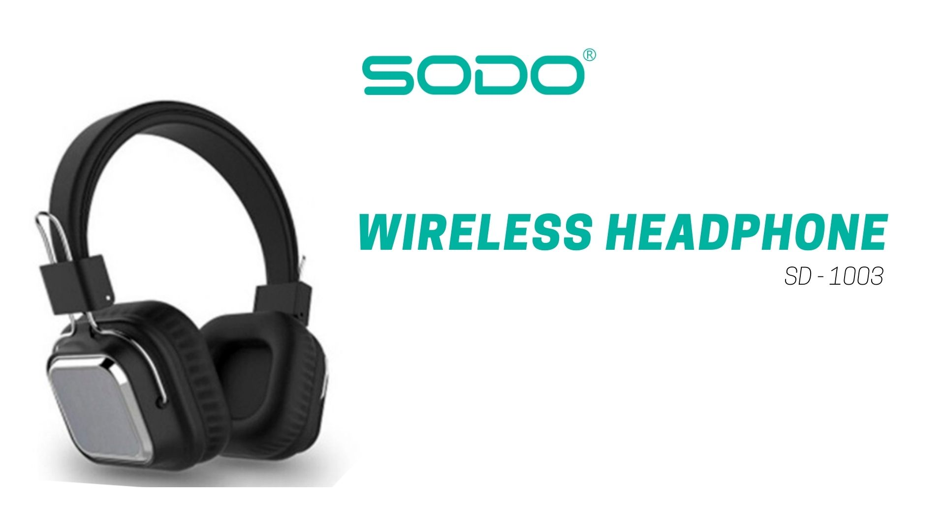 fone de ouvido headset bluetooth-5.0 1003-sodo