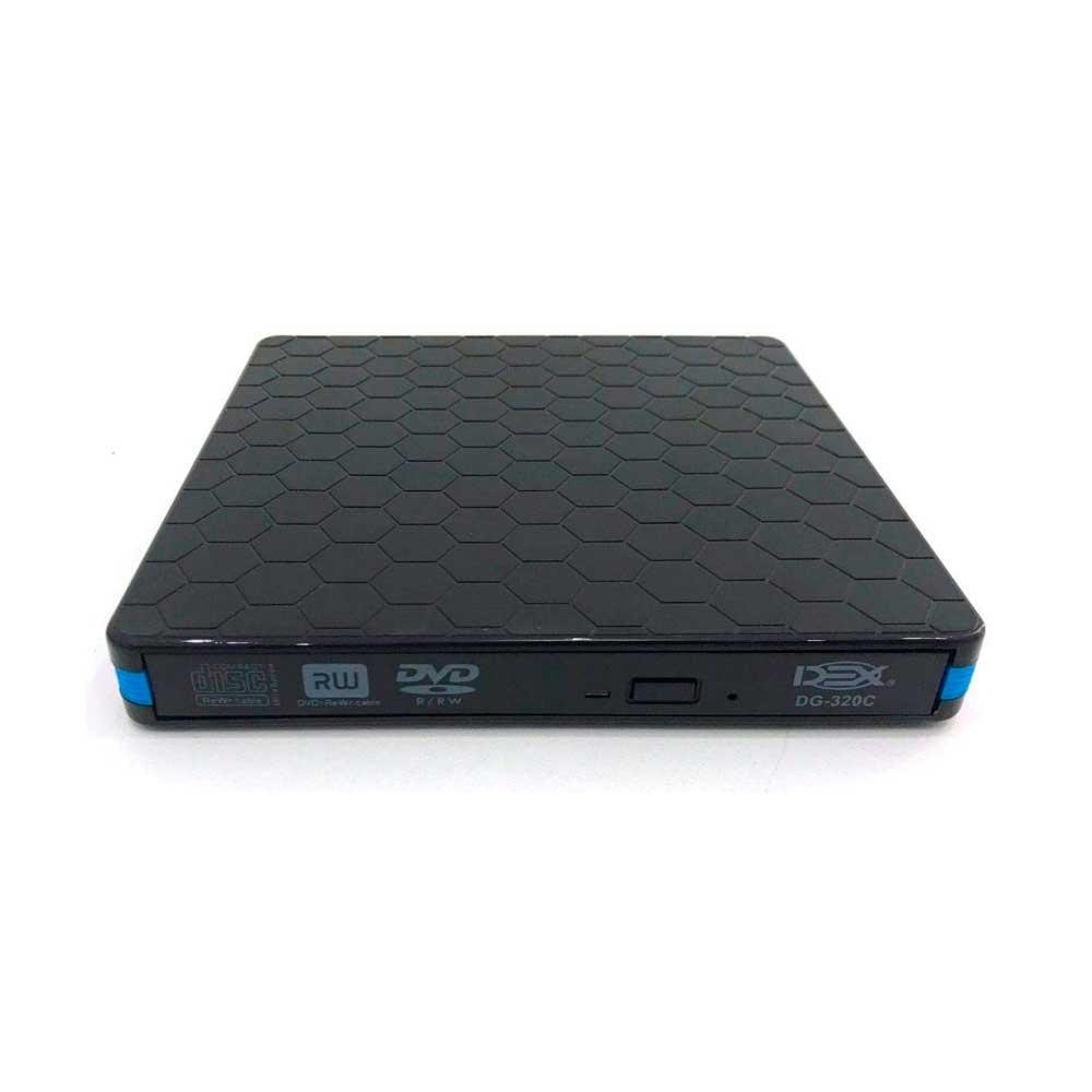gravador de dvd ext.usb 3.0- dg-300-dex  preto
