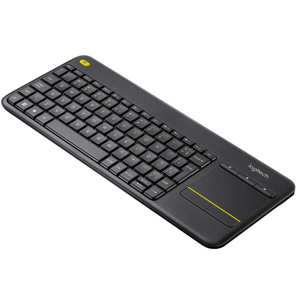 teclado wireless logitech k400 plus