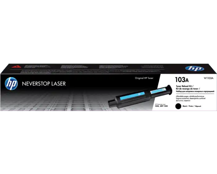 cartucho de toner neverstop laser hp 103a-preto