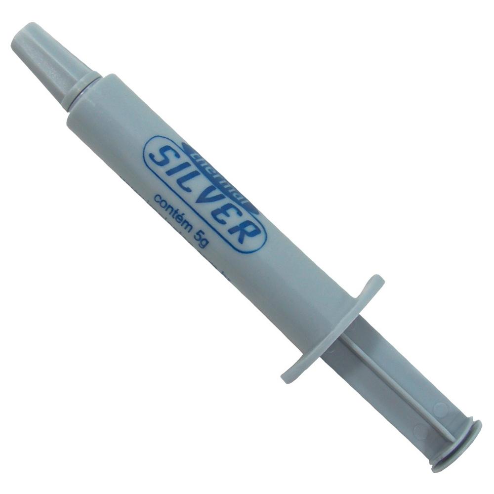 pasta termica thermal silver 5g seringa inplastec