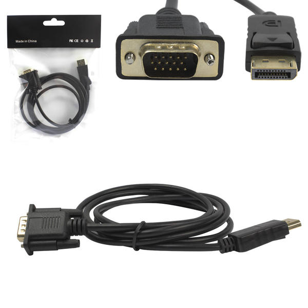 cabo displayport p, vga 1,80mt cb0332