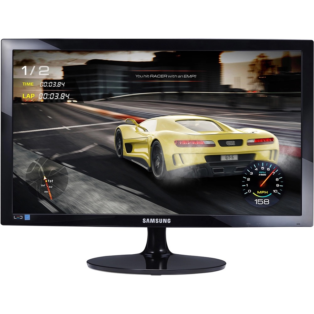 monitor lcd led-24samsung ls24d332hsx, zd
