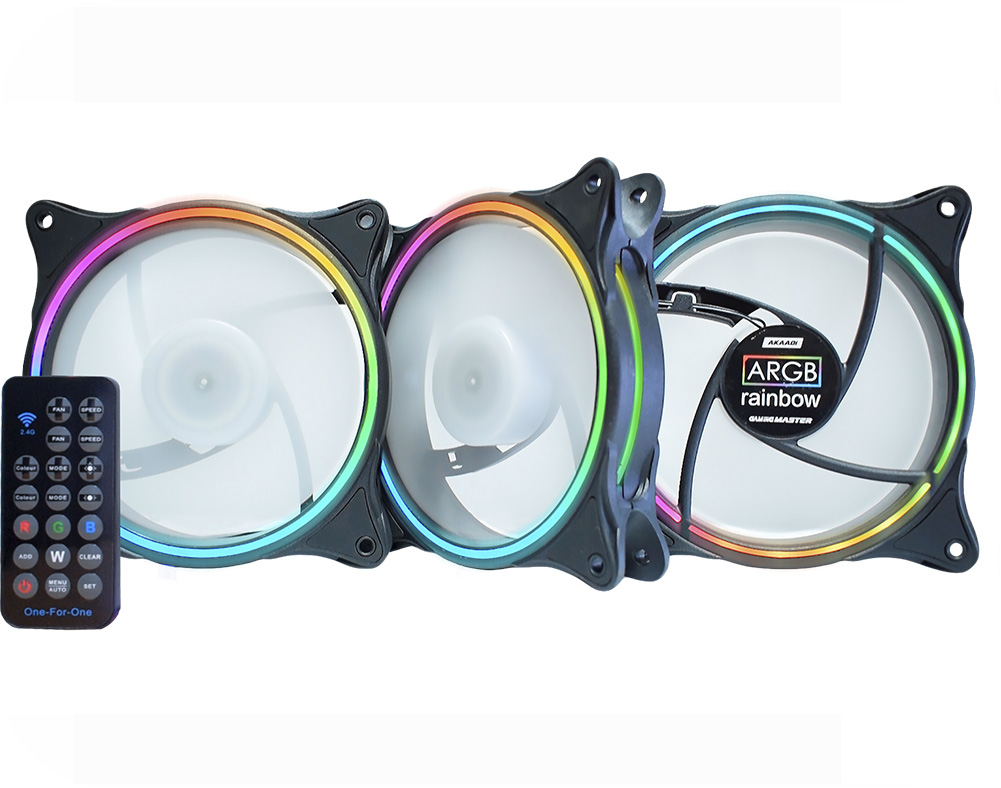 kit 3 cooler argb-akaad streamer gamer led-akaad1