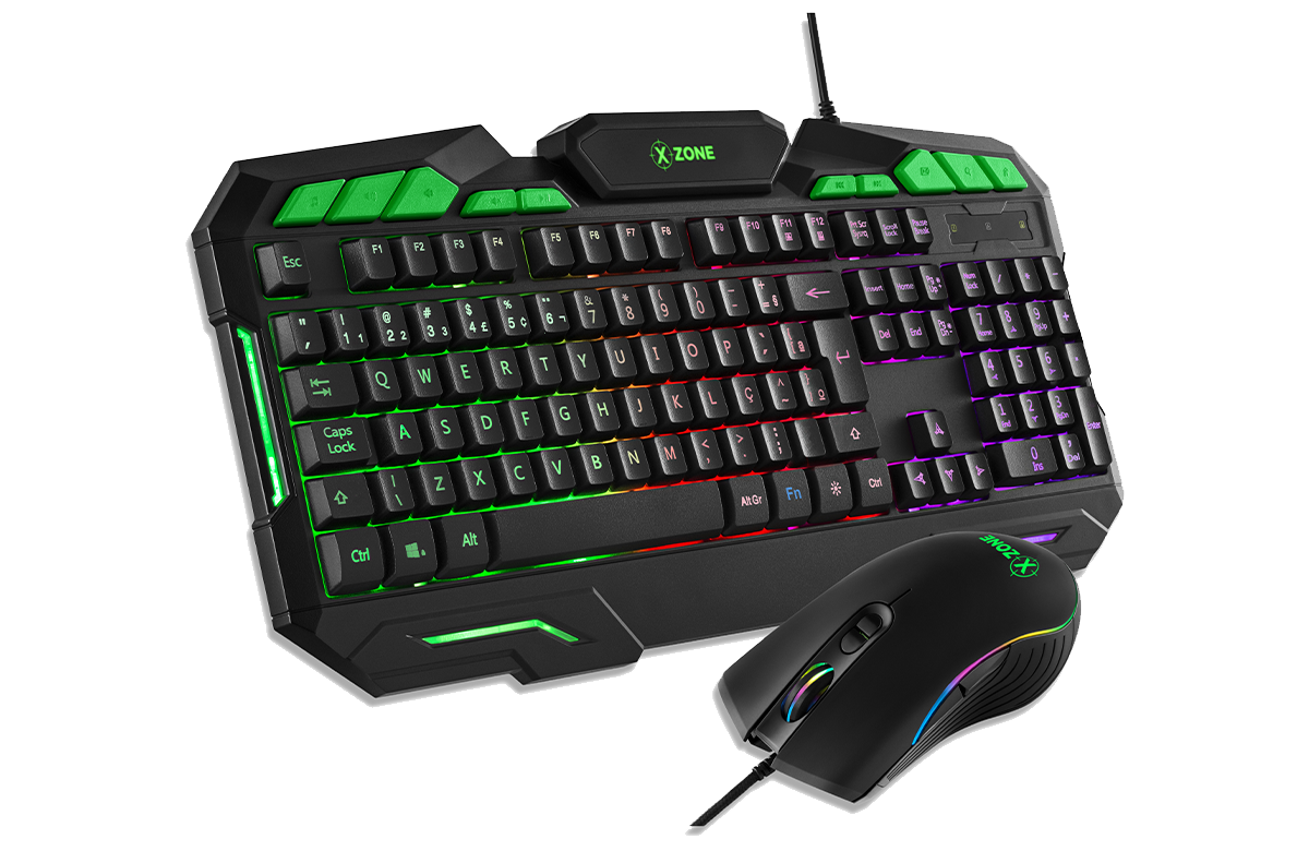 kit tec, mouse gamer xzone gtc-01 preto