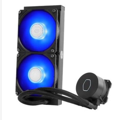 water cooler masterliquid ml240l v2 24cm led blue
