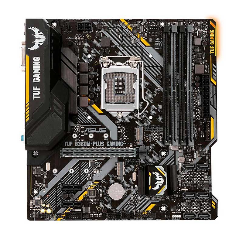 placa mae 1200 asus b460m plus-tuf gaming ddr-4