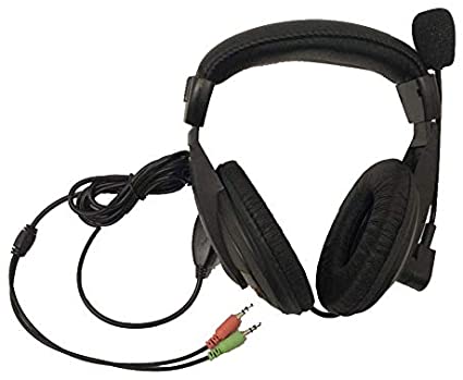 fone+mic headset preto ars-7500 k-mex