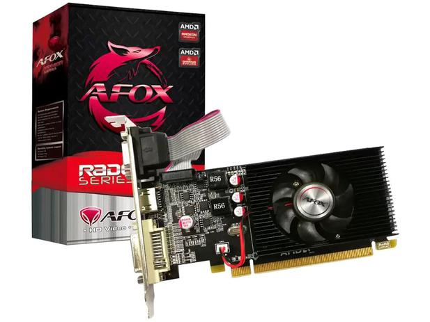 placa de video pci-e 1gb afox radeon r5-230 64bits ddr3