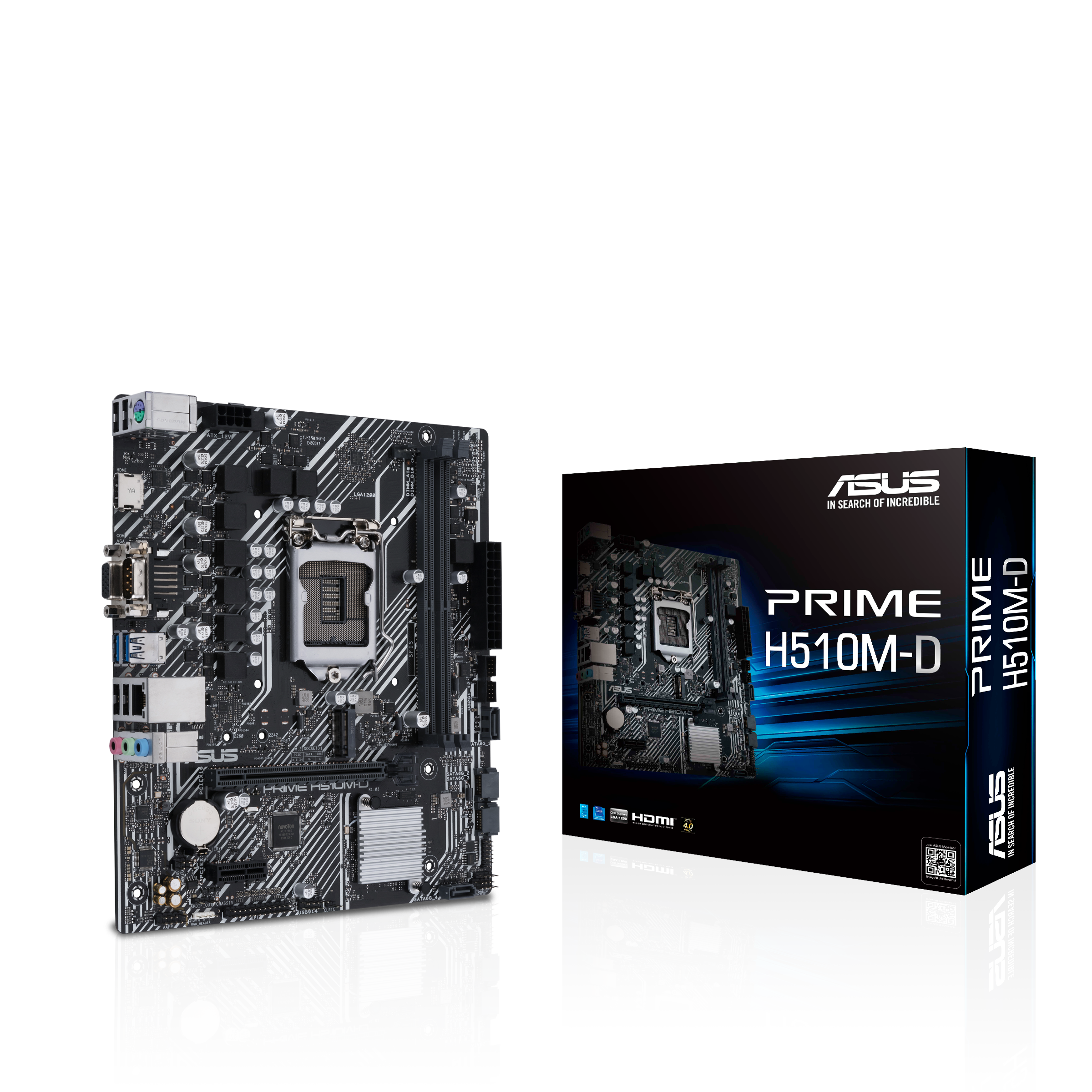 placa mae 1200 asus prime h510-d 10, 11 gerao