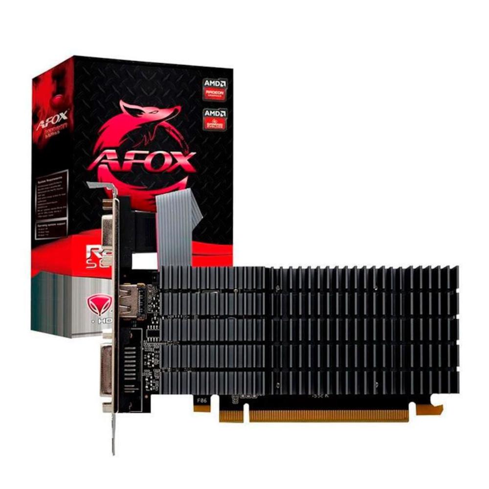 placa de video pci-e 2gb afox radeon r5-220 64bits ddr3