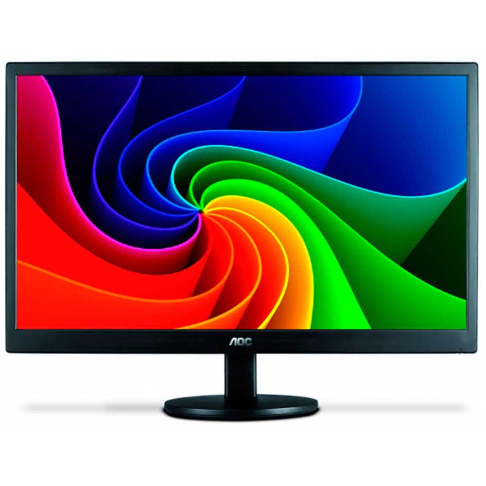 monitor lcd led 15.6  aoc e1670swu preto