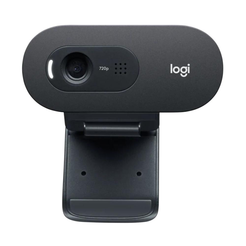 web cam logitech-hd 720p c505e preto