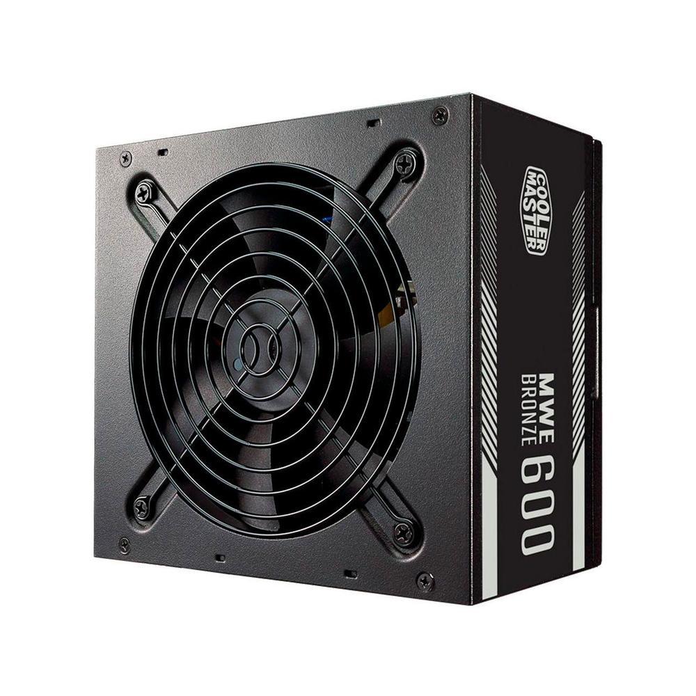 fonte 600w real c, master mwe 600 mpe-6001-acaab-br