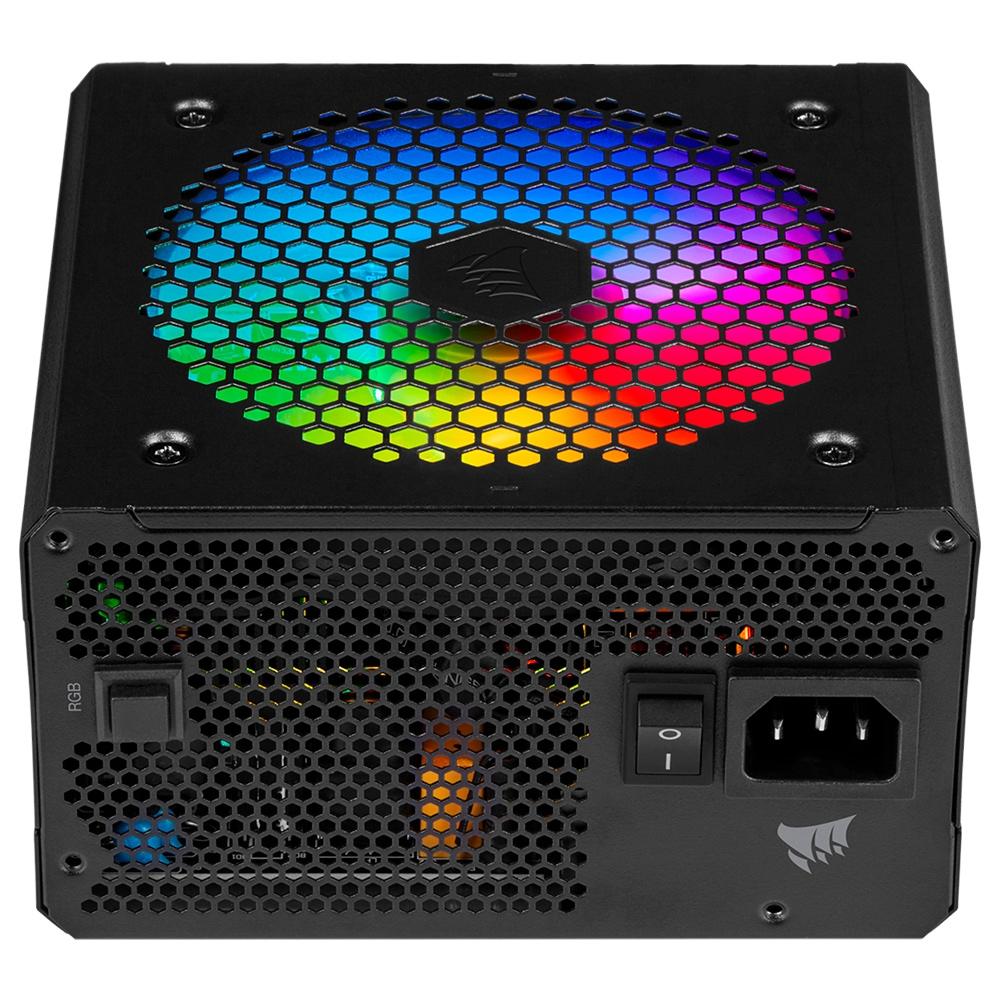 fonte 550w real corsair cx550f rgb cp-9020216-br