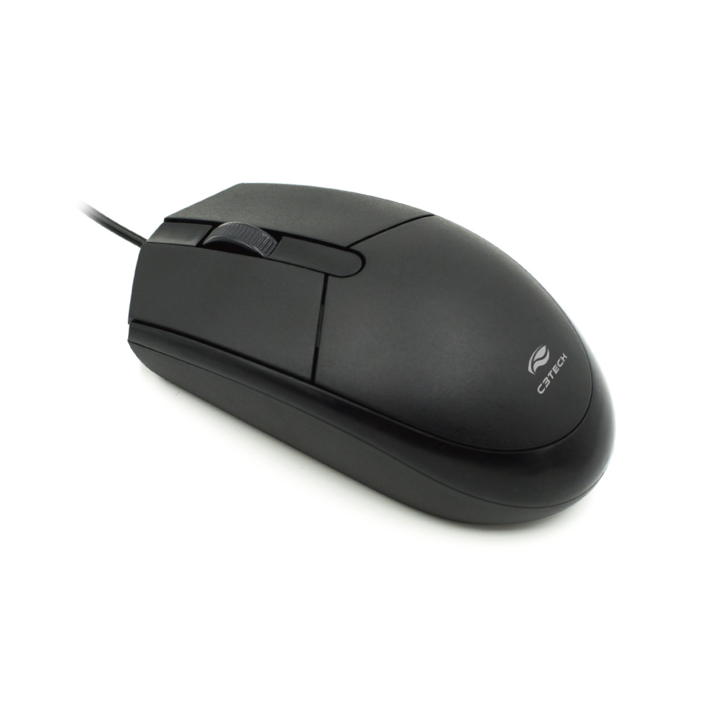 mouse optico usb ms-28-bk c3tech preto