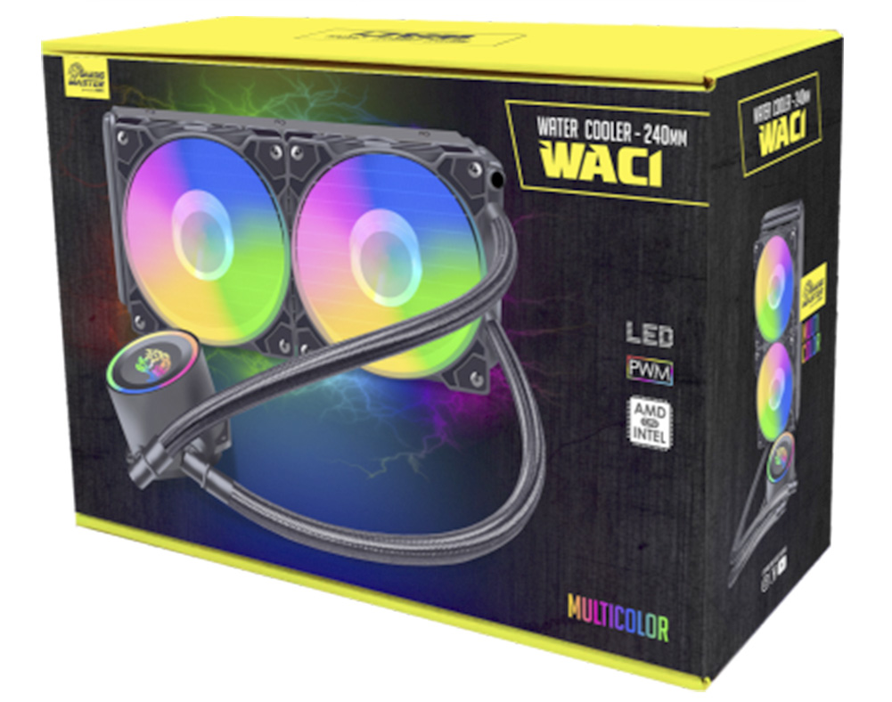 water cooler waci  ice gun 240mm k-mex preto