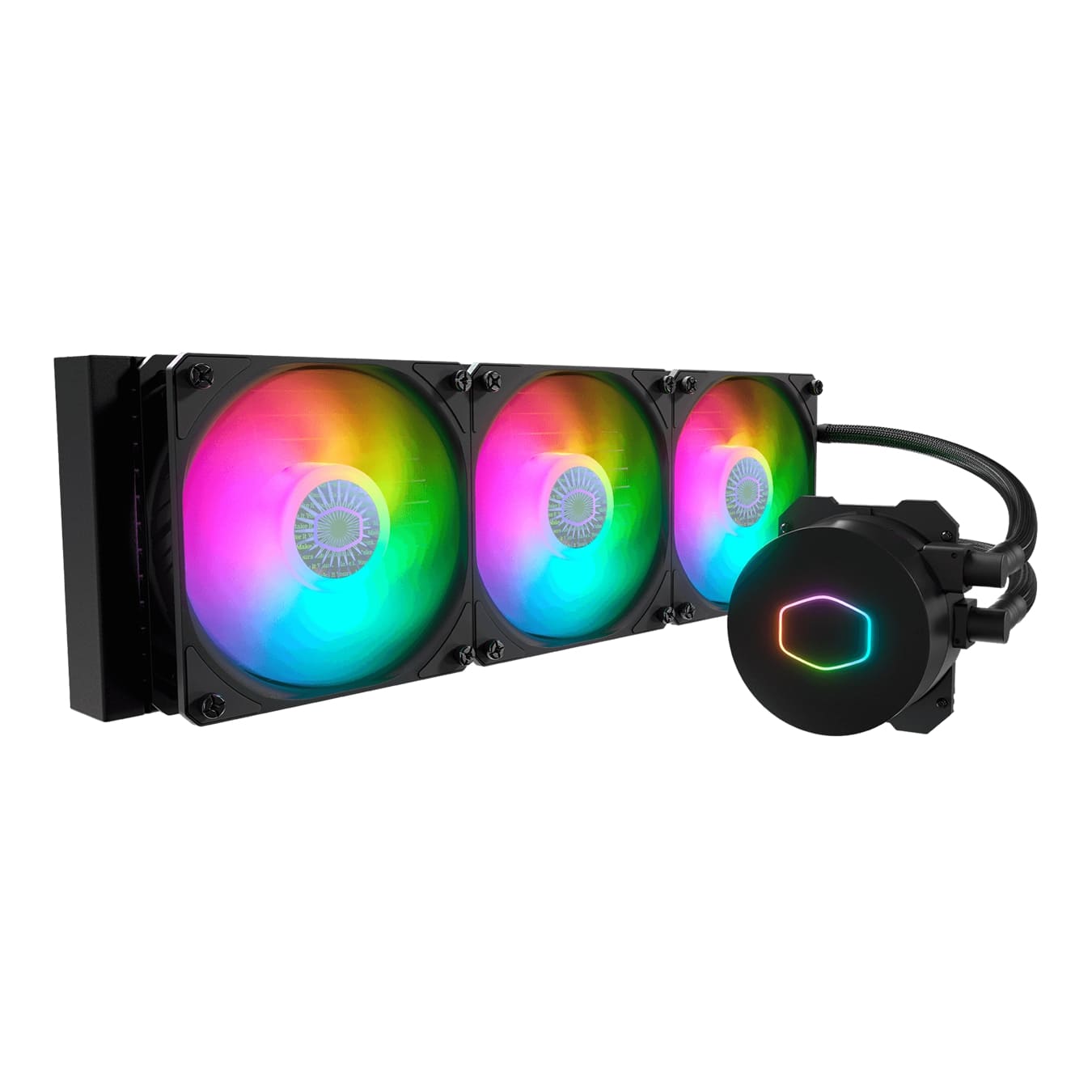 water cooler masterliquid ml360l v2  led argb