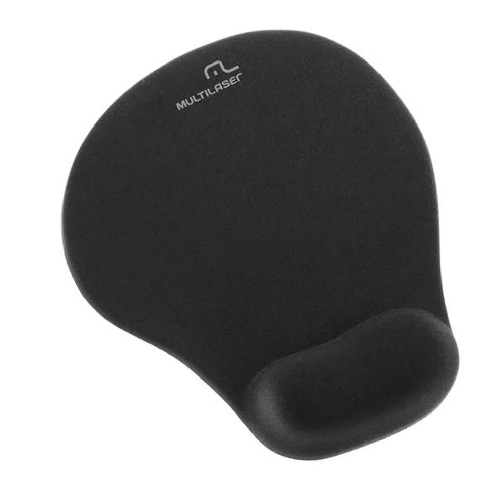 mouse pad c, ap.gel ac021 preto multilaser