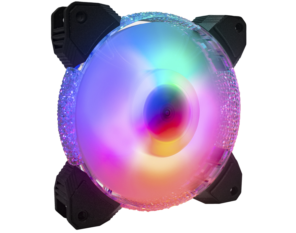 cooler p, gab, gamer 12cm k-mex  led af-caj1