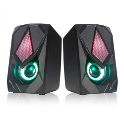 cx som 2.0 led c3tech-sp-l60 bk preta