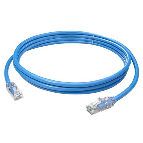 cabo patch cord u, utp cat5 sohoplus 1,5mt azul