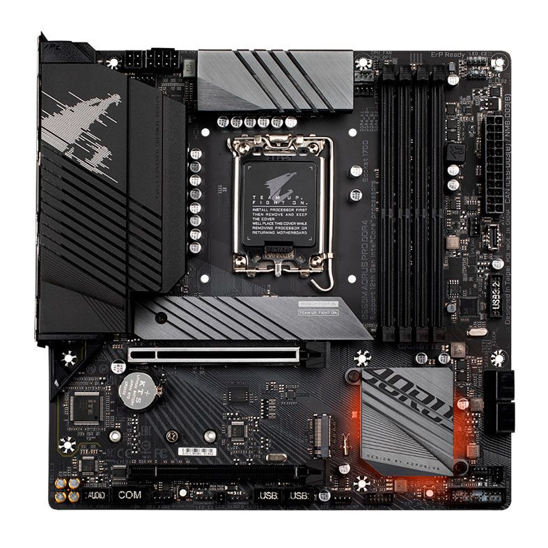 placa mae 1700 gigabyte b660m aorus pro ddr-4