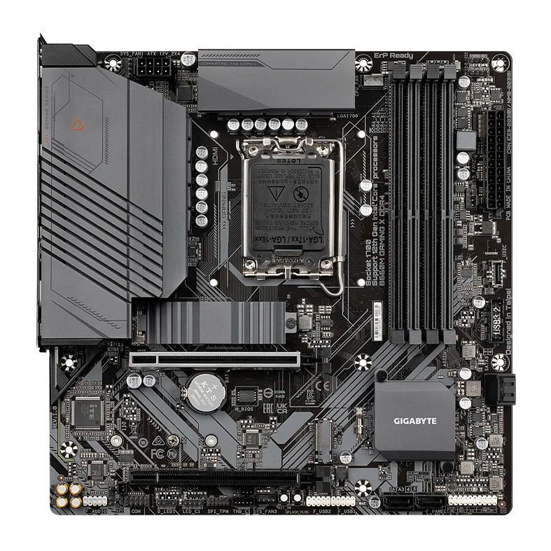 placa  mae 1700 gigabyte b660m  gaming x -ddr-4